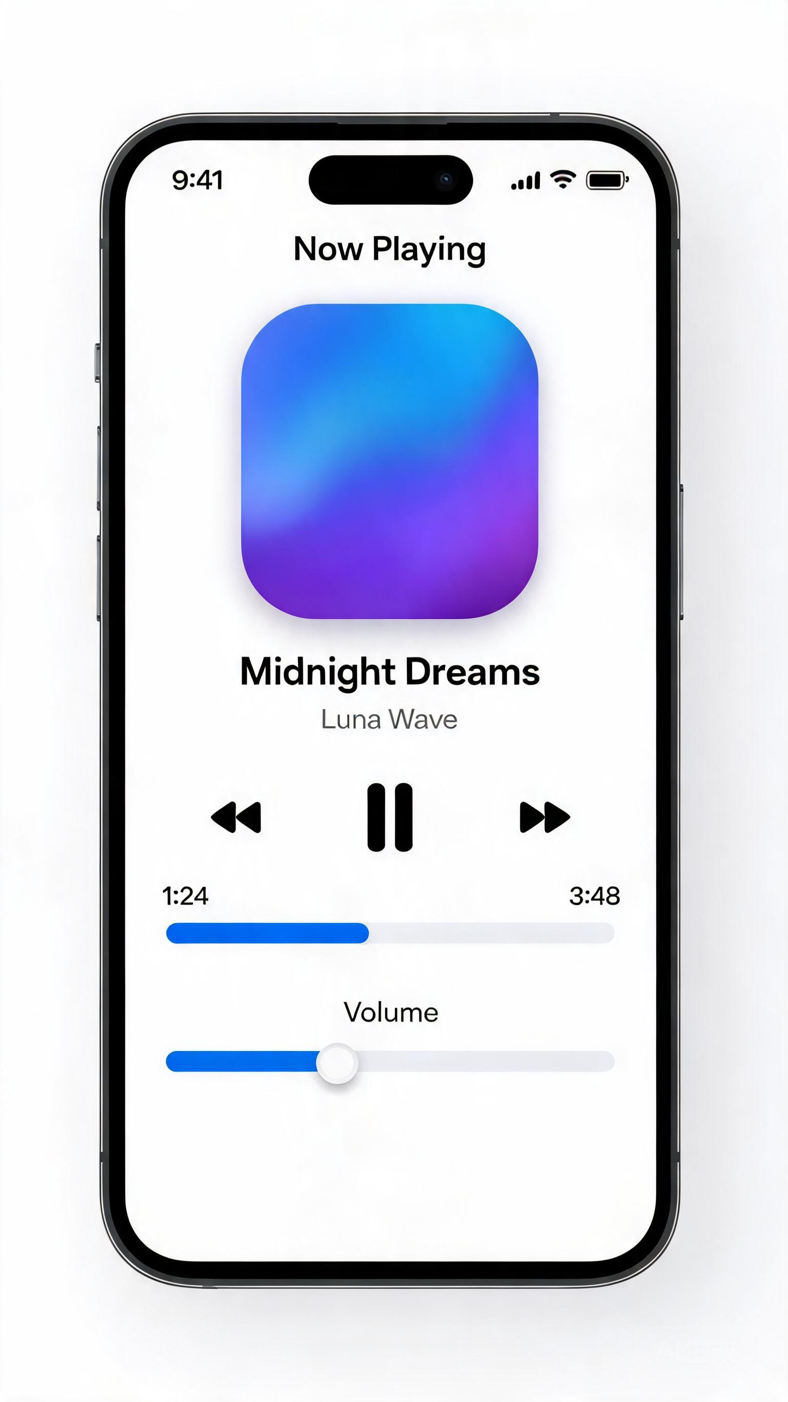 音乐播放器App