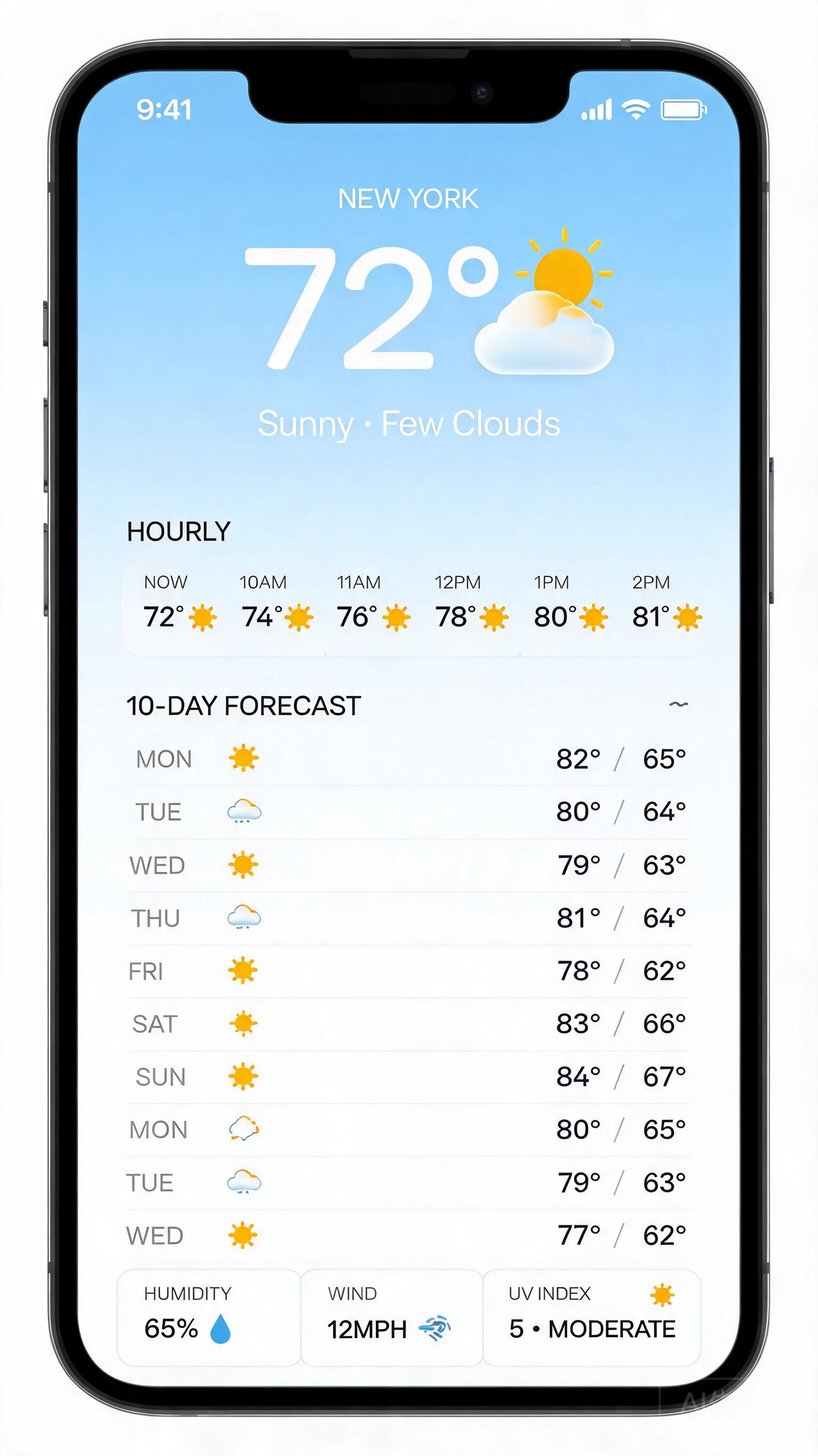 天气App